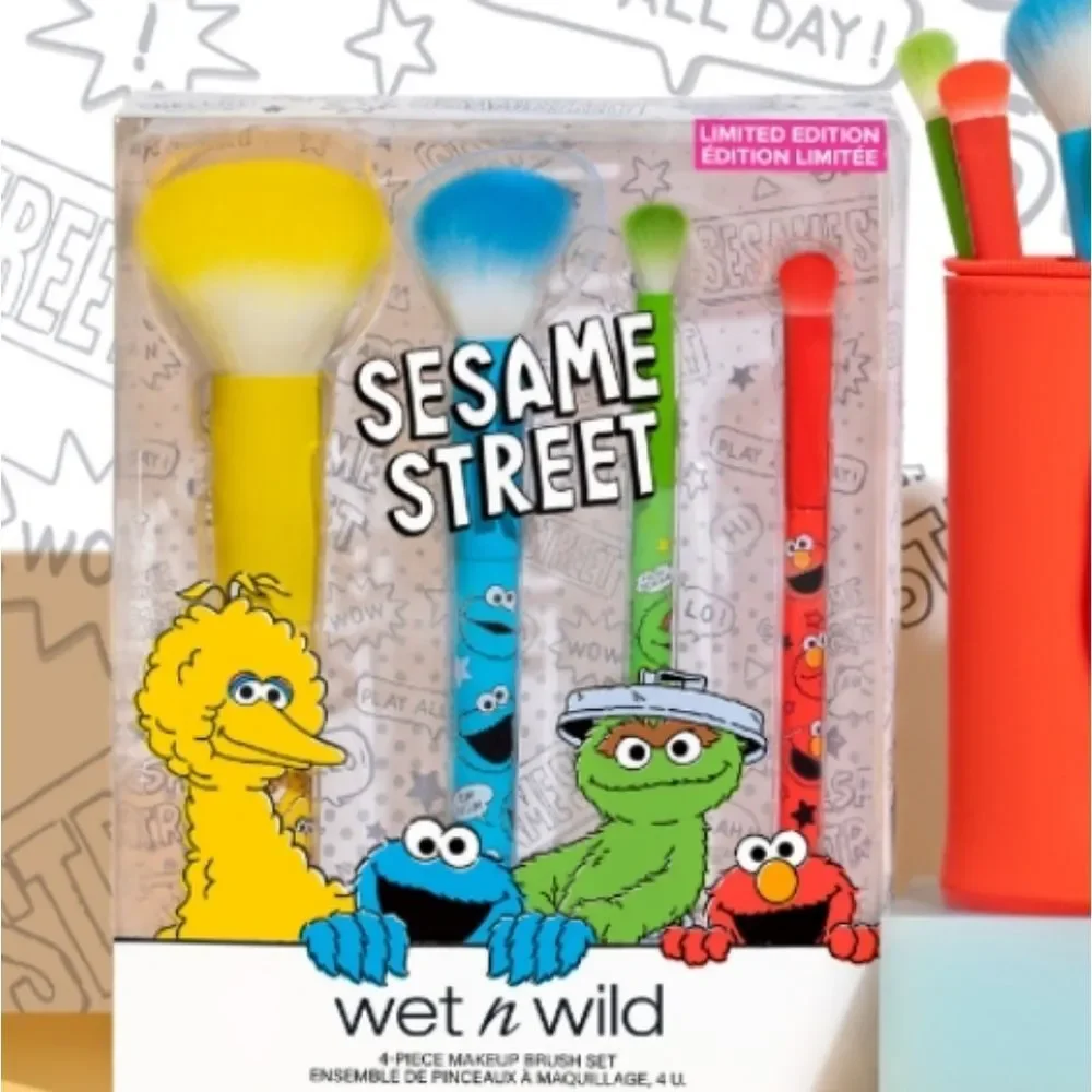 Wet-N-Wild X Sesame Street Makeup Brush Set‎